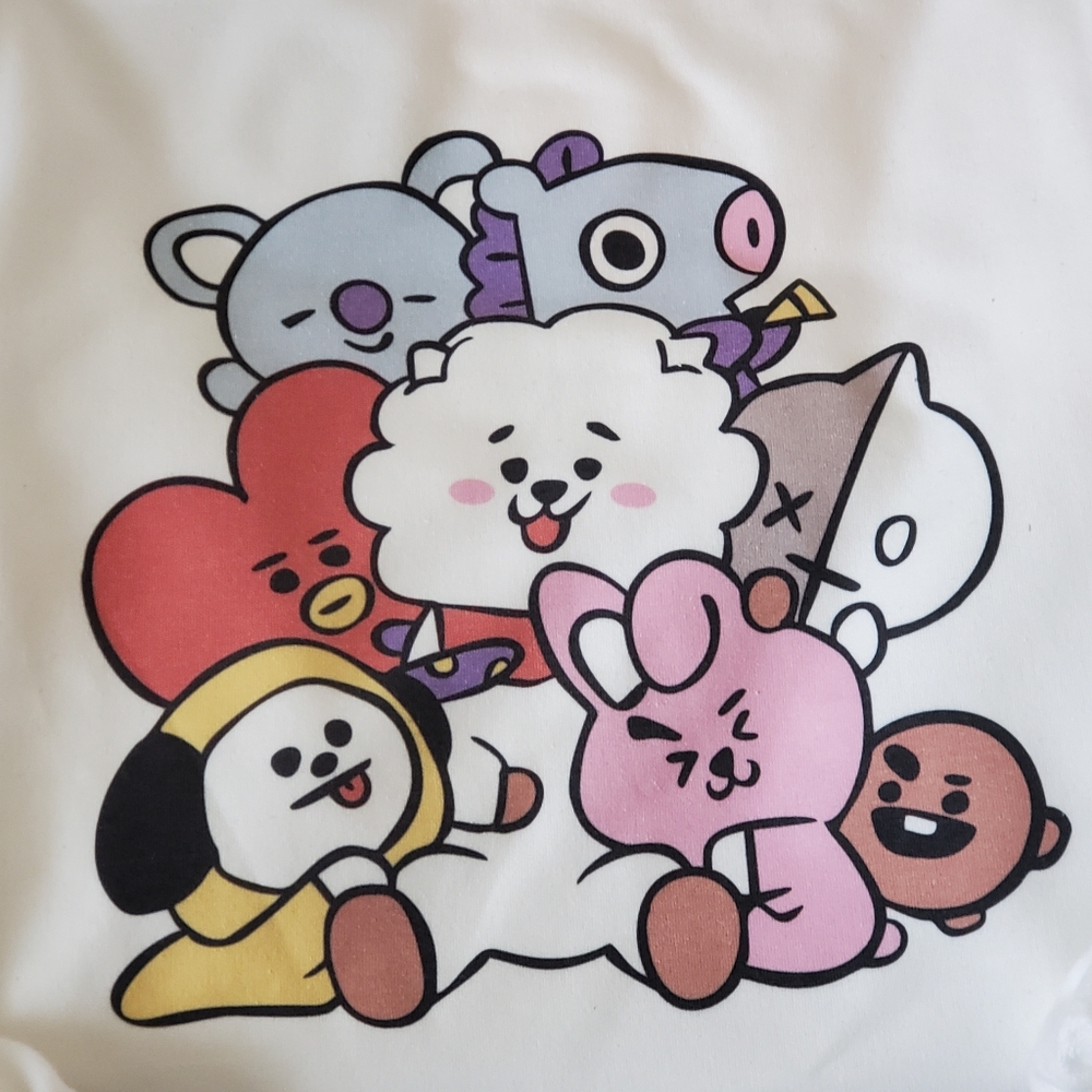 BTS BT21 Characters Sweatshirt - Picture 2 of 3